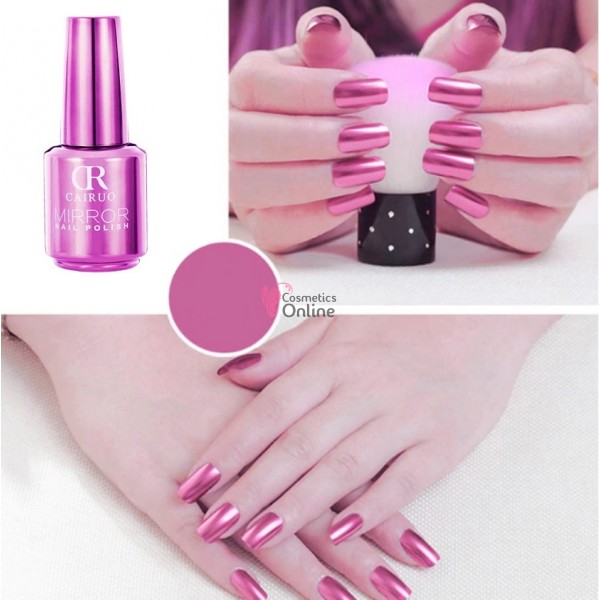 Lac de unghii Metalizat Cairuo de 18 ml Cod 05 - Rose